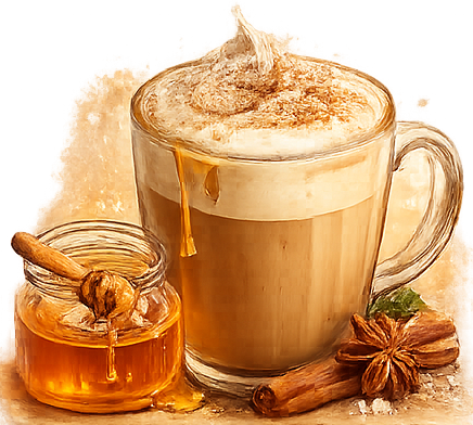 Honey Cinnamon Latte