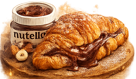 Nutella Croissant